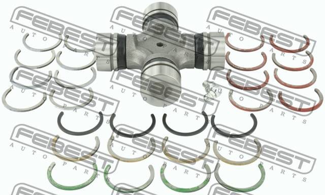КРЕСТОВИНА КАРДАННОГО ВАЛА 29X95 подходит для NISSAN PATHFINDER R51M 2005.01-201 ASN-R51MF FEBEST