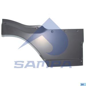 Накладка MERCEDES Actros крыла переднего левого SAMPA 18100396 SAMPA