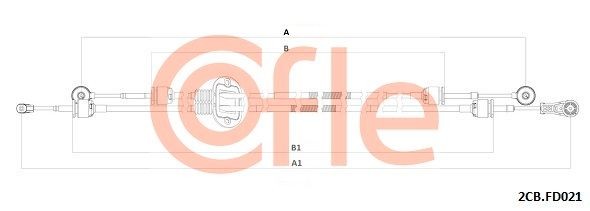 FORD FOCUS III 2011> МКПП 922CBFD021 COFLE