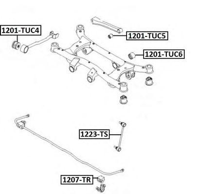 САЙЛЕНТБЛОК HYUNDAI/KIA 1201TUC4 1201-TUC4 ASVA