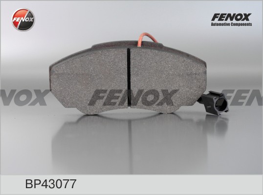 Колодки тормозные дисковые передние BP43077 FENOX