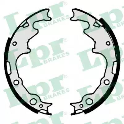 Колодки тормозные JEEP Cherokee (87-01) задние барабанные (4шт.) LPR 07240 LPR