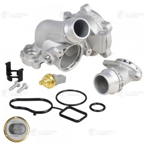 Корпус термостата для VOLKSWAGEN Passat B6 05-/Skoda Octavia A5 04- 1.8T/2.0T ал LT1869 LUZAR