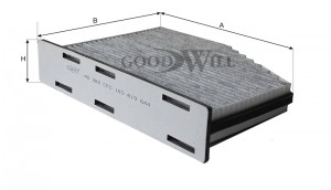 Фильтр салона угольный AG282CFC AG 282 CFC GOODWILL