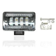 фара светодиодная! WL-700 2-режима (фара+ДХО), алюм.корп, IP67, 4+12 диодов, 780 5248 VYMPEL
