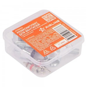 ATRS006 Ремкомплект для вентилей (4 золотника, 4 металл.колп, 1 метчик) в кейсе  ATRS006 AIRLINE