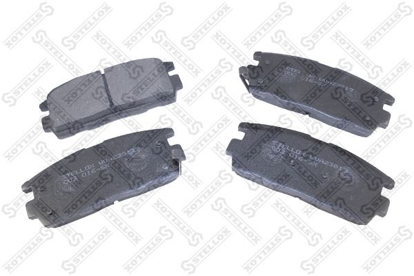 FDB1935=223639 SBS [1605123] !колодки дисковые з.\ Opel Antara 2.0CDTi/2.4i/3.2i 002-016-SX STELLOX