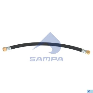 Шланг тормозной SCANIA (L=600мм) SAMPA 041190 SAMPA