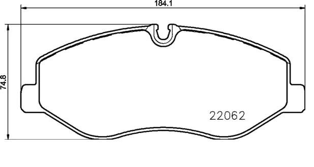 Колодки тормозные P50129 P50129 BREMBO