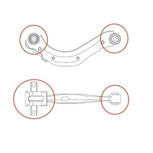 Сайлентблок FORD Focus 2004 ~ 2012 / C-Max 2004 ~ 2012 / Cuga 2008 ~ 2018 / Mond GV0843 CTR