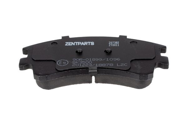 колодки дисковые передние! Mazda 6 GG/GY 2.0Di 136HP/2.0i/2.2i 02> Z07382 ZENTPARTS