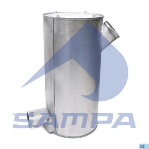 Глушитель IVECO EuroTech (ЕВРО-1) SAMPA 060416 SAMPA