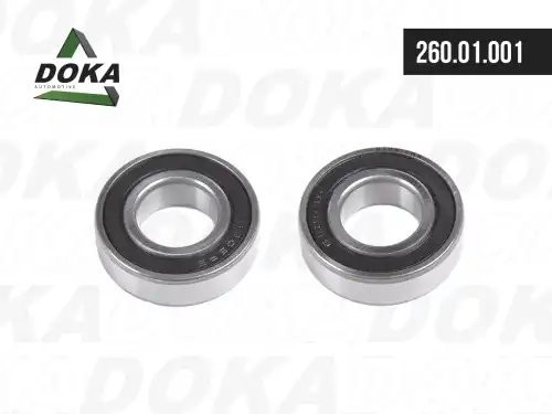 Подшипник DAF IVECO VOLVO маховика (25х52х15мм) DOKA 26001001 DOKA