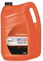 Антифриз LUXE Long Life G12+ -40 С красный 10 кг 699 LUXE OIL