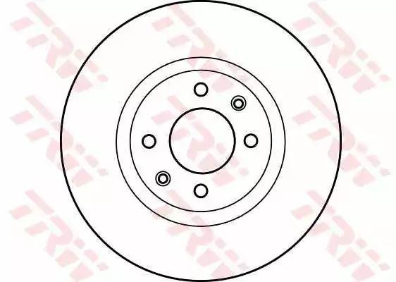 CITROEN BERLINGO/ PEUGEOT 266x22x34 DF4184 TRW