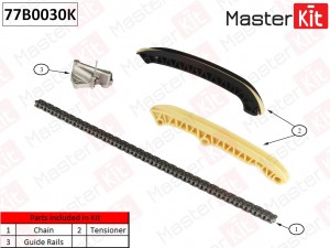 Комплект цепи ГРМ VAG AWY,BMD,BBM,CHFA 77B0030K 77B0030K MASTER KIT