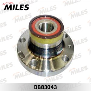 Ступица колеса задняя с подшипником AUDI A2/VW POLO/SKODA FABIA 02- (SKF VKBA356 DB83043 MILES