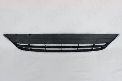 Решетка в бампер нижняя Volkswagen Tiguan 1 2011-2016, под накладку OEM3711 OEMPARTS