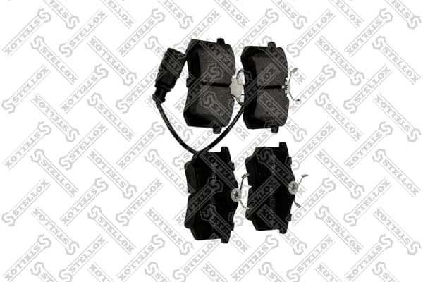 колодки дисковые зад.! с антискрип. пл.\ VW Sharan 1.8/2.0/1.9TDi,Ford Galaxy 1. 274-051B-SX STELLOX