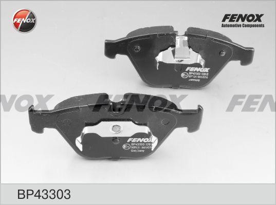 Колодки передние BMW E65,E66 3.0-4.5, 01- BP43303 BP43303 FENOX