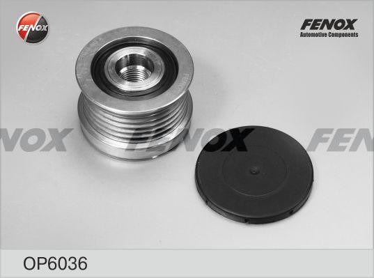 Шкив обгонная муфта генератора SsangYong Action/Kyron 2,9Di 6621553315/OP6036/58 OP6036 FENOX