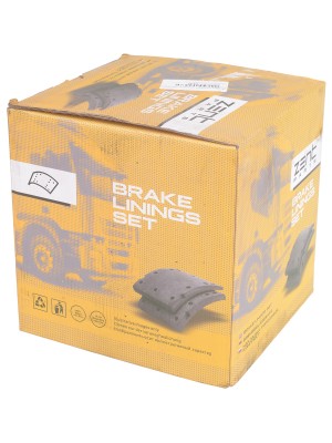 накладки тормозные! 19116/19119 STD С ЗАКЛЕПКАМИ (410x200) 8x15 Iveco EuroTrakke Z10746 ZENTPARTS