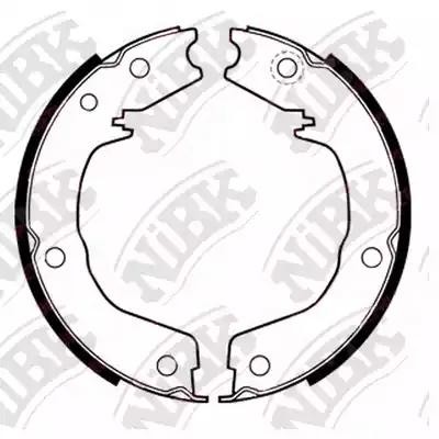 Колодки тормозные MITSUBISHI Pajero,Montero (00-) задние барабанные (4шт.) NIBK FN0626 NIBK