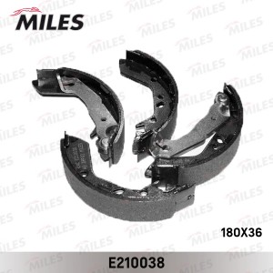 Колодки барабанные HYUNDAI ACCENT II (TRW GS8684) E210038 E210038 MILES