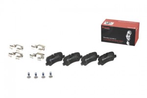 Колодки тормозные LAND ROVER Discovery,Range Rover Sport задние (4шт.) BREMBO P44019 BREMBO