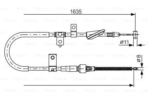 SUZUKI LIANA (2001>) 1 987 482 258 BOSCH