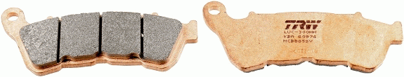 Колодки дисковые MCB885SV MCB885SV TRW LUCAS