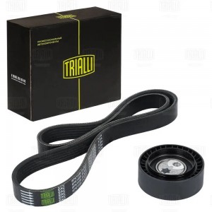 Ремкомплект привода для а/м Лада Vesta (15-) 1.6i/1.8i AC+ (6PK1039E+ролик) (GD  GD1202 TRIALLI