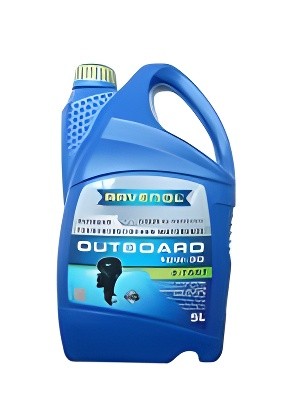 Моторное масло для 4-T лодочных моторов RAVENOL Outboardoel 4T 10W-30 5л (115320 4014835729056 RAVENOL