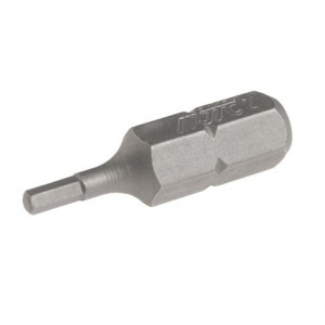 Бита HEX H2х25мм 1/4" DR 6-ти гранная S2 JTC JTC-1152502 JTC TOOLS