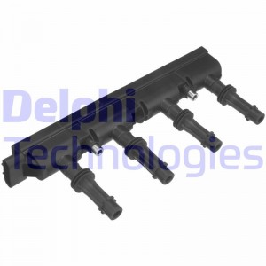 Катушка зажигания OPEL Corsa D (10-),Astra J (12-),Meriva B (10-) DELPHI GN1040112B1 DELPHI