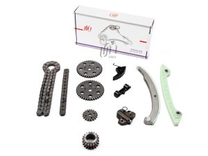 Комплект ГРМ Ford/Mazda Duratec 1.8/2.0 QQDB,AOWB (1119172)(2 цепи, натяжители,  14CDC012 UNITED MOTORS PRO