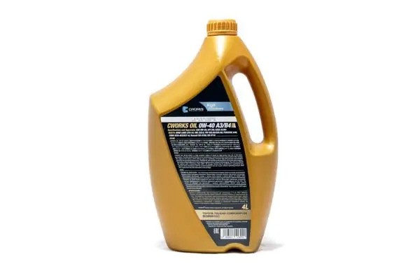 Масло моторное OIL 0W-40 A3/B4 4L A130R6004 A130R6004 CWORKS
