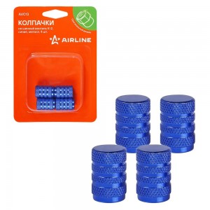 Колпачок камеры K-2 (синие, металл) 4 шт. AVC13 AIRLINE
