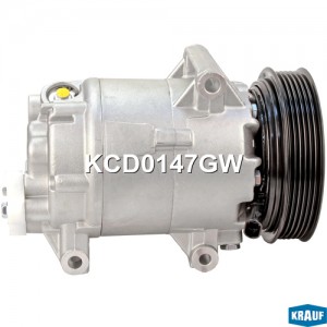 Компрессор NISSAN Qashqai (07-13) кондиционера KRAUF KCD0147GW KRAUF