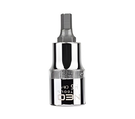 головка с битой шестигранник! 1/2', H6 x 55 мм, CrV\ 08-771 NEO