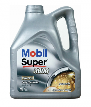 Масло моторное MOBIL SUPER 3000 X1 5W40 синт.4л 150546 MOBIL