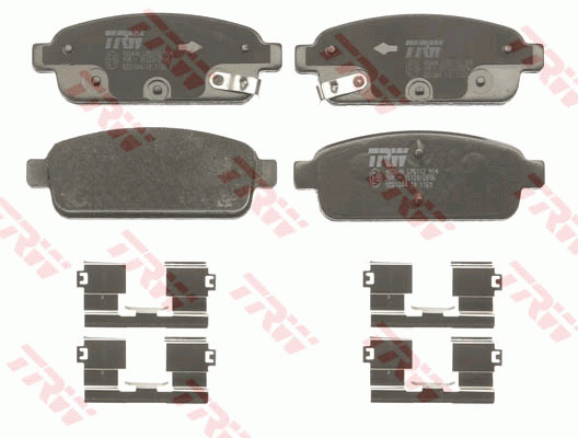 CHEVROLET CRUZE/ OPEL ASTRA J (2010>) R15/R16/R17 GDB1844 TRW