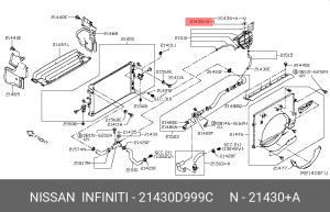 крышка радиатора!\ Nissan Pathfinder,Infiniti QX60/JX35 21430-D999C NISSAN