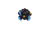 Клапан ускорительный DAF, MAN, MERCEDES-BENZ, RENAULT, SCANIA (9730060010) SORL 35180420010 SORL