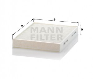 Фильтр салонный CU2736-2 CU 2736-2 MANN FILTER