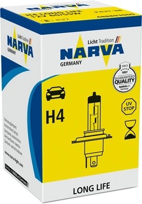 Лампа 12V H4 60/55W P43t-38 Long Life NARVA 488893000 NARVA