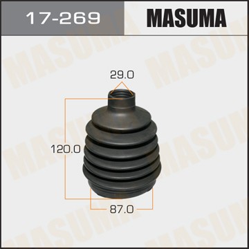 пыльник ШРУСа внутр.!18.5х33х25!\ Toyota Land Cruiser Prado 96-02 17269 MASUMA