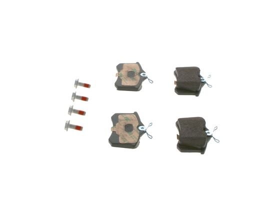 Колодки задние AUDI A4 (B5, B6) A6 (C5), CITROEN C4, PEUGEOT 307, 308 0986461769 0 986 461 769 BOSCH
