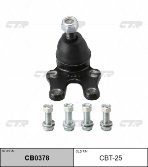 Опора шаровая TOYOTA Liteace (82-) передняя нижняя левая/правая CTR CB0378 CTR