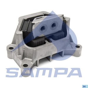 Подушка двигателя MAN TGA,TGS,TGX задняя SAMPA 020466 SAMPA
